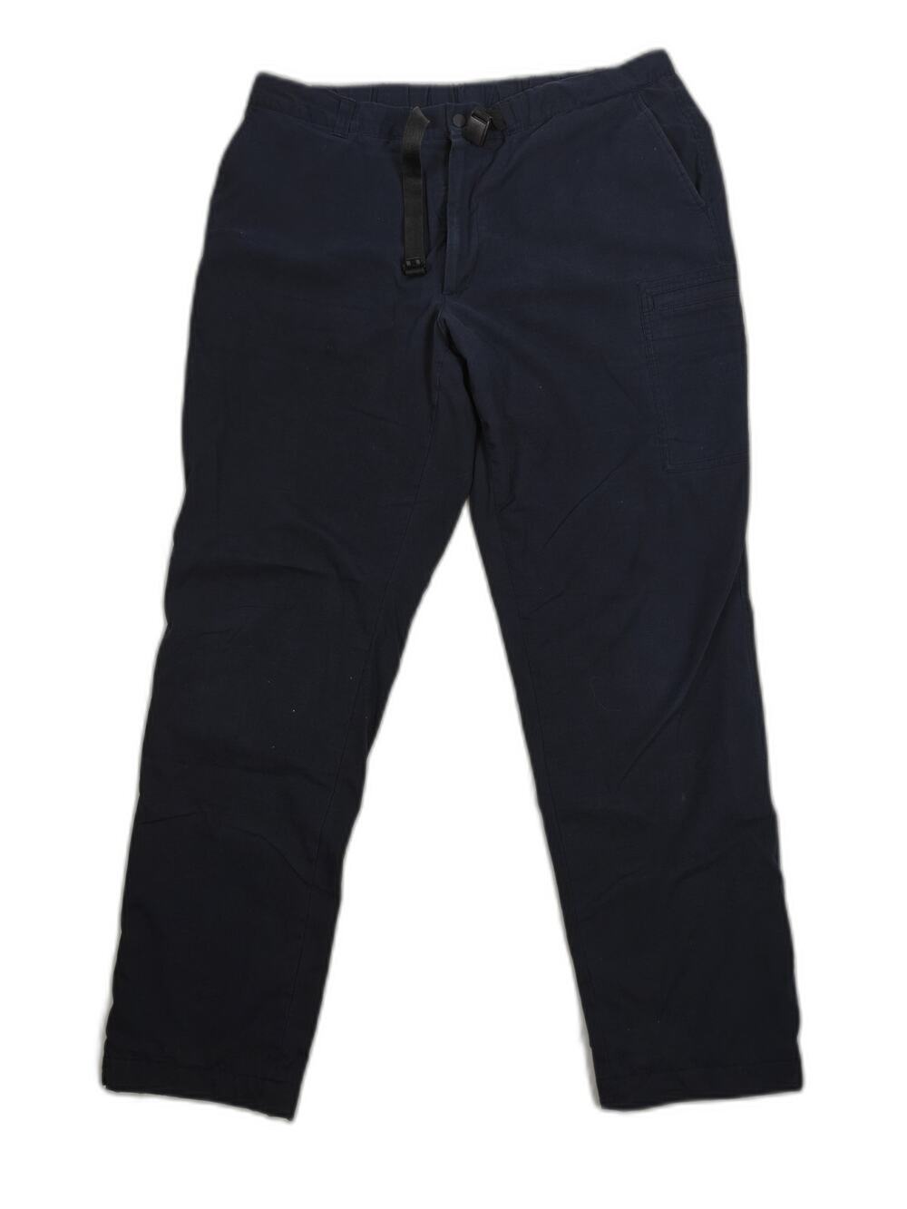 Mens Uniqlo Heattech Cargo Pants Navy Size XL